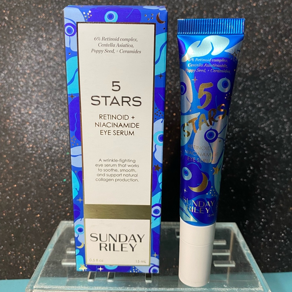 SUNDAY RILEY 5 Stars Retinoid & Niacinamide Eye Serum